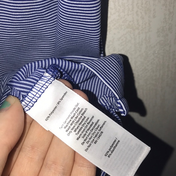 Vineyard Vines Women’s Striped Golf Shirt - Picture 7 of 8